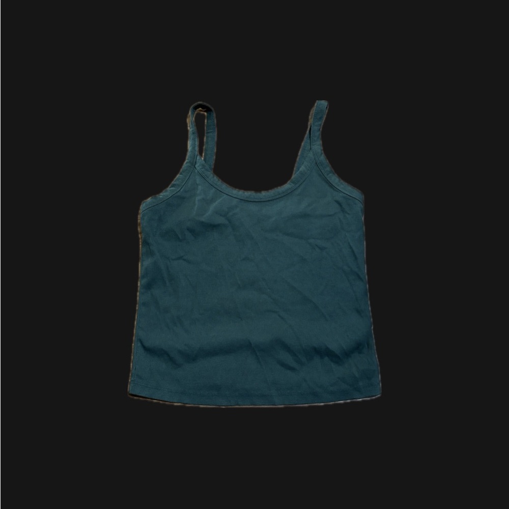 Wild Fable Green Fitted Camisole Top